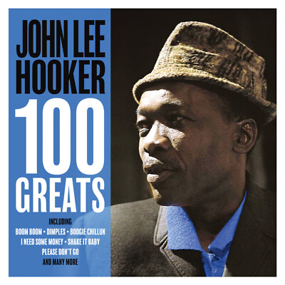 John Lee Hooker - 100 Greats / The Best Of / Greatest Hits 4CD NEW/SEALED