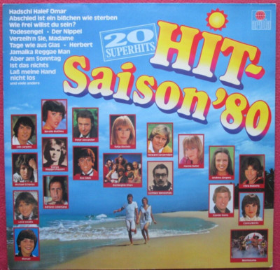 Hit Saison '80 / 20 Superhits LP Vinyl Dschinghis Kahn / Katja Ebstein uvm