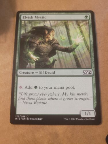 Elvish Mystic 173/269 MTG Core Set 2015 M15 Magic The Gathering LP BULK DISCOUNT