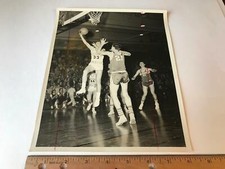 Vtg Boyden Salisbury Goldsboro High School NC Boys Basketball Game Court Photo