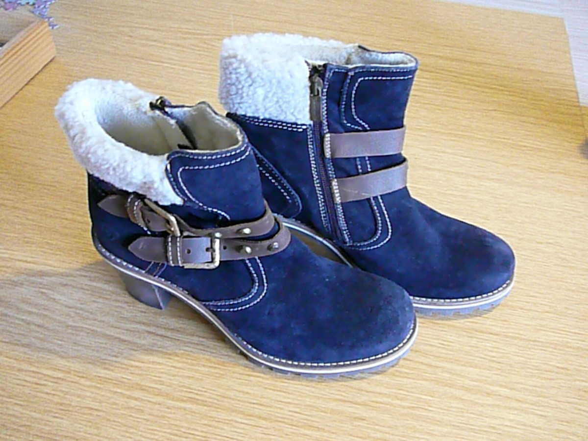 Tamaris Winter Boots Blau Tamaris Damenstiefel Tamaris