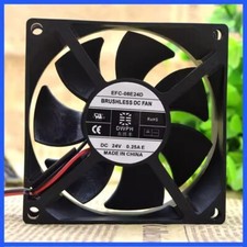 DWPH EFC-08E24D 8025 DC24V 0.25A 8CM 2-Wire Inverter Cooling Fan