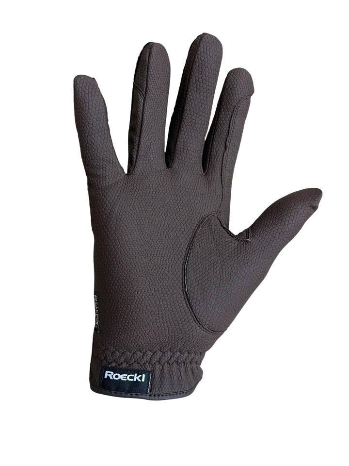 NEU ROECKL ROECK Winter Grip mocca braun Handschuhe Reithandschuhe Bodenarbeit - Bild 3 von 4