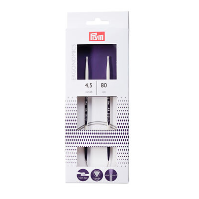 Prym Ergonomics Rundstricknadeln 80 cm x 4,50 mm