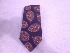 Preswick & Moore Men's Tie New 3.75" At Widest Made In USA 100% Silk See Details