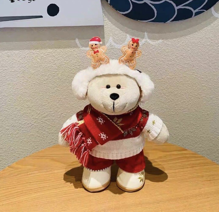 Authentic with tag Starbucks 2021 Christmas Holidays Bear bearista