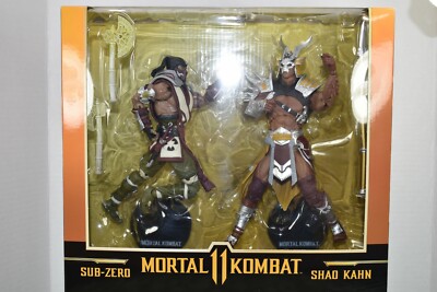 Shao Kahn Sub Zero Mortal Kombat Action Figure 2 Pack Mcfarlane Walmart Exclusiv