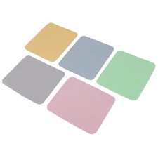 5Pcs Soft Chamois Glasses Cleaner Eyeglasses Fine Fiber Clean Cloth for1563