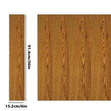 36 Pack Floor Planks Tiles Self Adhesive Wood Effect Vinyl Flooring Kitchen 5m²