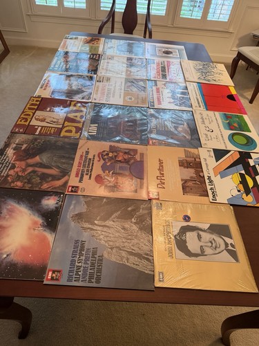 22 Classical & Audiophile LP Record Lot Audio Fidelity Command EMI Angel VG+