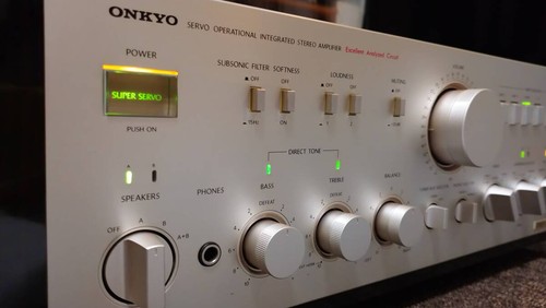 ONKYO Integra A-820RS Servo Operational Integrated Stereo Amplifier Tested GS03 - Picture 7 of 12