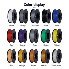 【Buy10 Pay6】 1KG PETG PLA SILK High Speed Matte 1.75mm Spool 3D Printer Filament