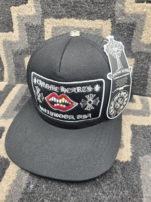 Chrome Hearts Matty Boy Chomper Snapback Used Trucker Hat Black  