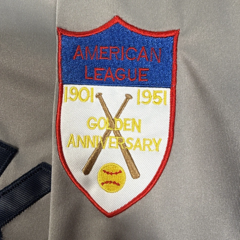 Camiseta 3XL Mitchell & Ness Nueva York Cooperstown #7 Liga Americana 1901 1951 Foto 3 de 4