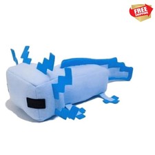 Blue Axolot Plush Plush Stuffed Toy Soft Throw Pillow Decorations for Video G...