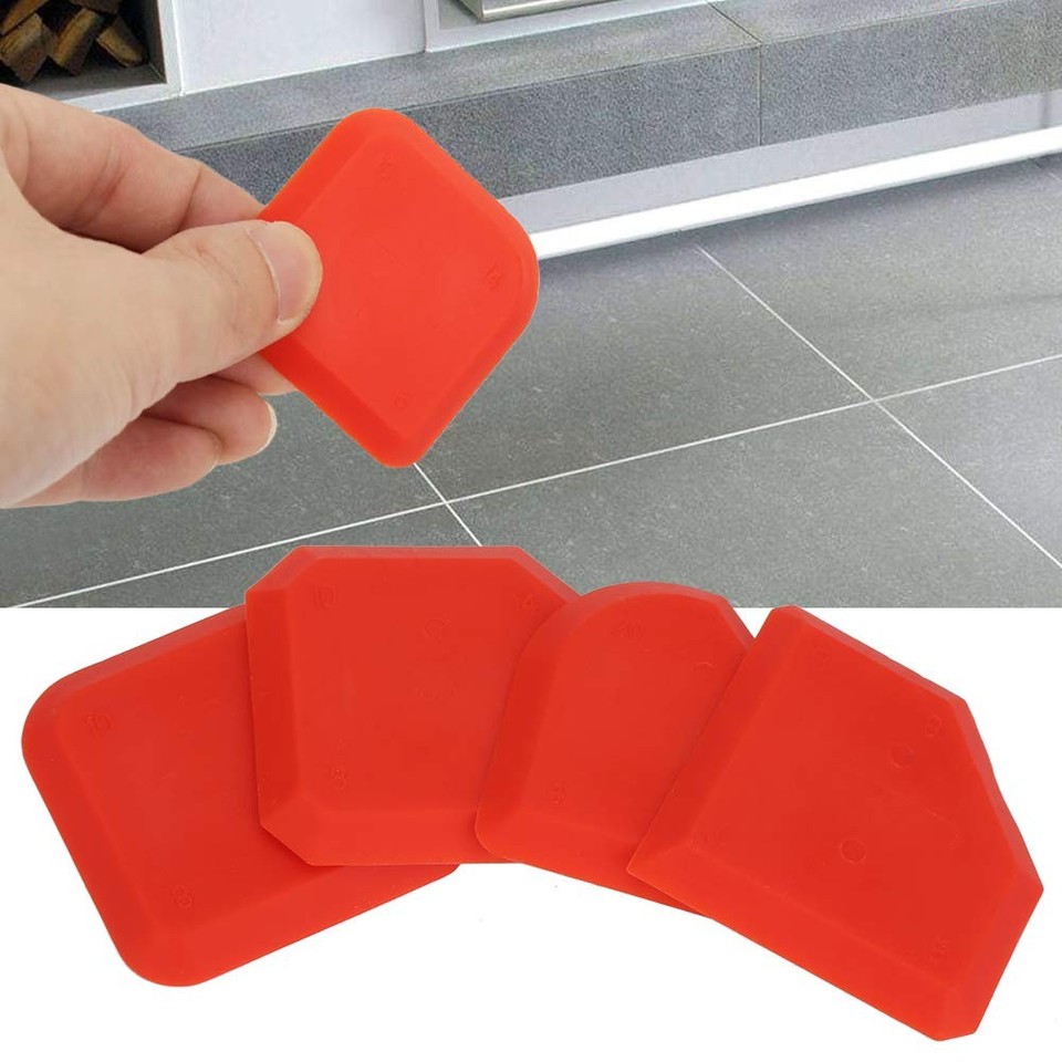 Silicone Sealant Scraper Smoothing Tool Caulking Tool Kit Grout
