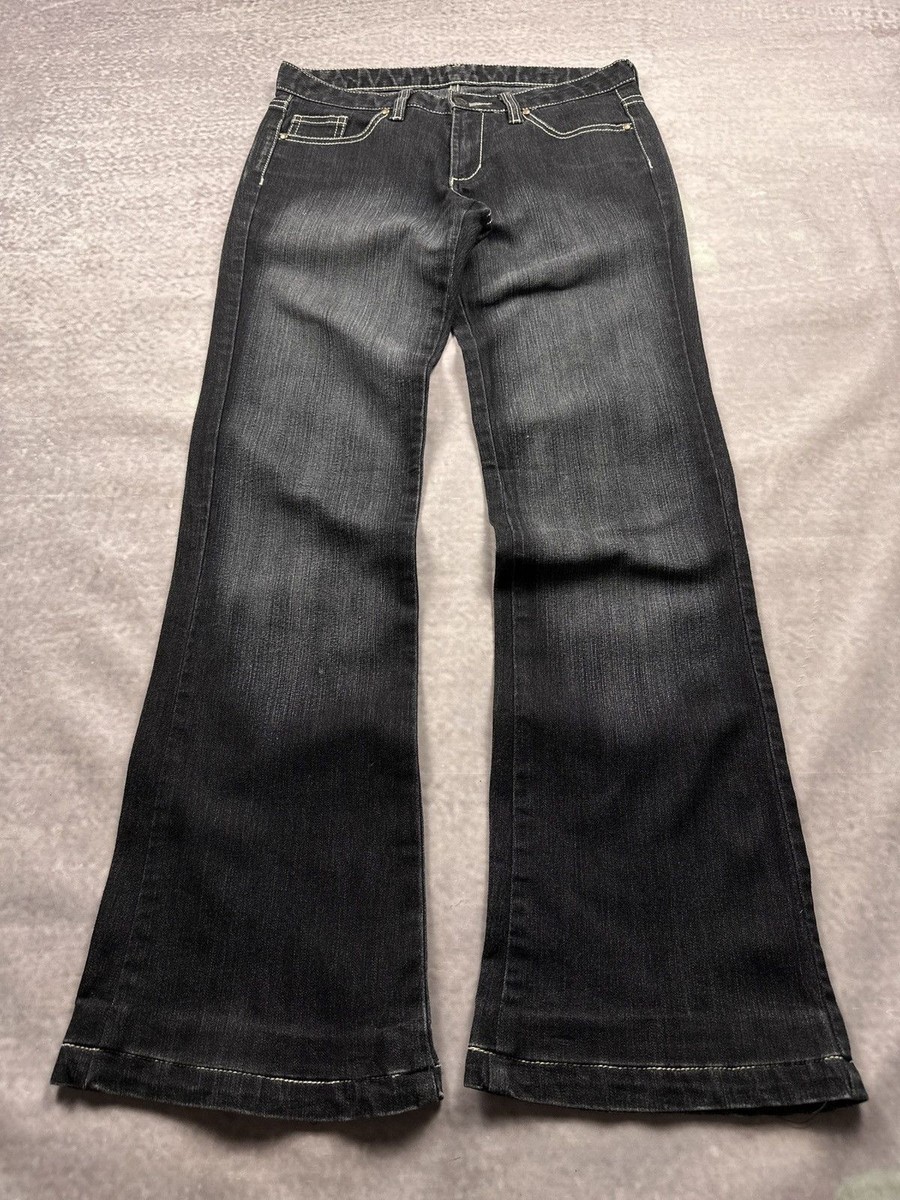 Archive Y2K LGB If Six Was Nine Style Flared Black Denim Jeans