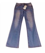 Justice for Girls - Simply Low Bootcut Light Wash Denim Jeans - Sz 14R - NWT