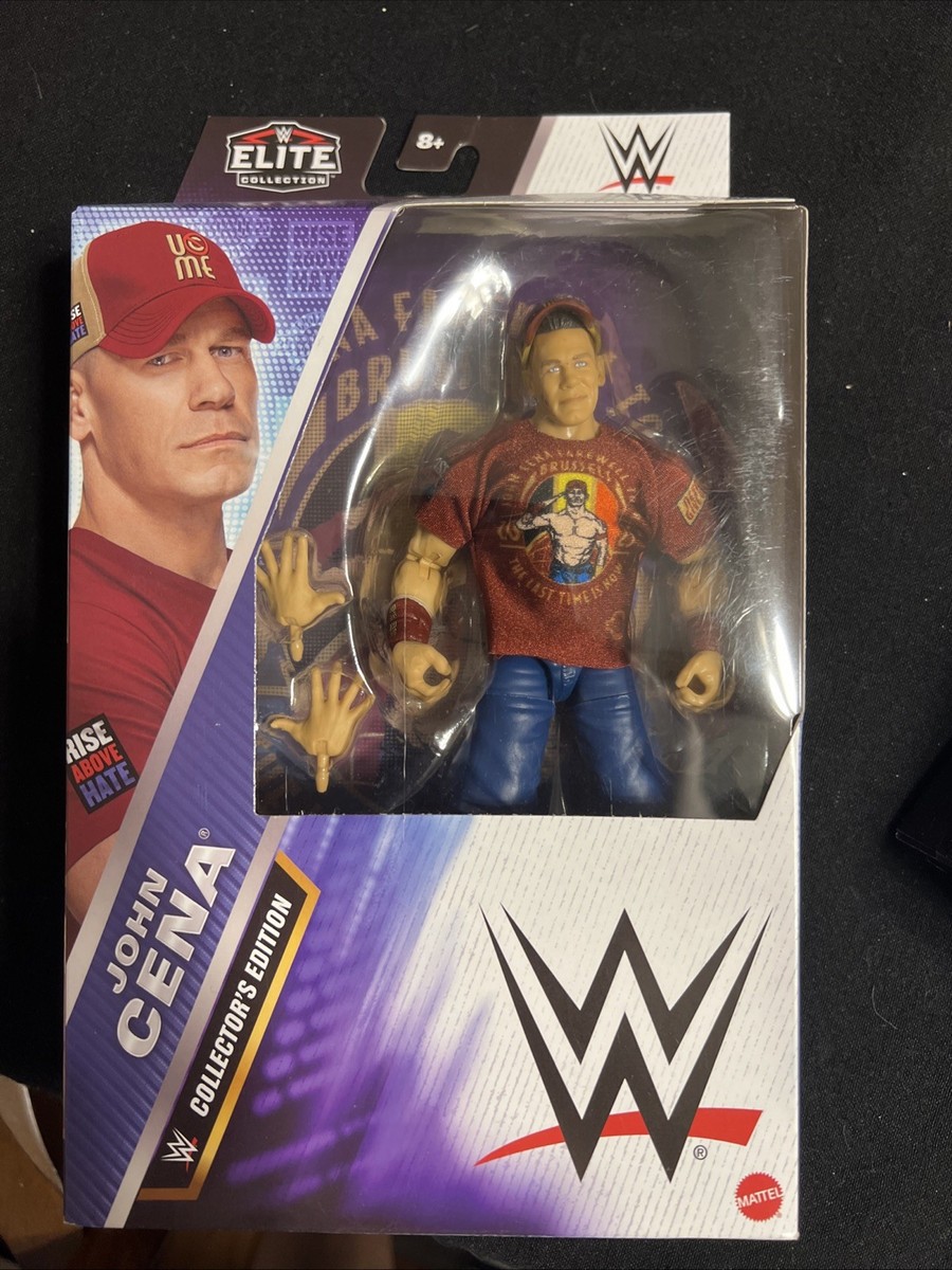 WWE JOHN CENA Elite Collectors Edition Farewell Tour Brussels MIB