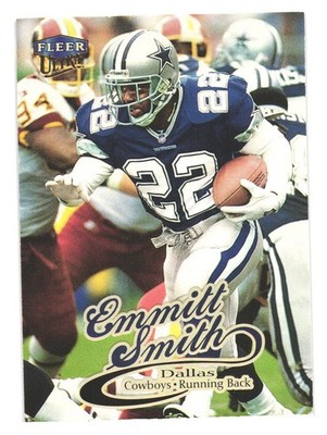 1999 Fleer Ultra NFL Football Dallas Cowboys Emmitt Smith