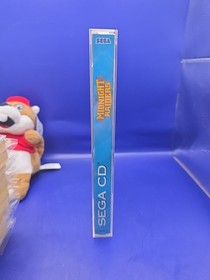 Sega CD - Midnight Raiders Complete Case Disc Manual Warranty Card - Really Nice