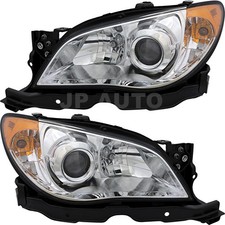 For 2007 Subaru Impreza Outback Headlight Halogen Set Driver And Passenger Side