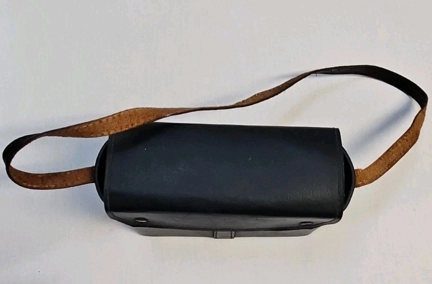 Vintage Kodak Instamatic Movie Camera Leather Hard Bag Case Made in Hong Kong - Image 4 of 4