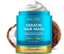 MAREE Hair Mask for Damaged Hair Keratin Treatment Conditioner Extremely Dee