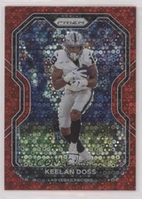2020 Panini Prizm No Huddle Red Prizm 48/50 Keelan Doss #137 1l2