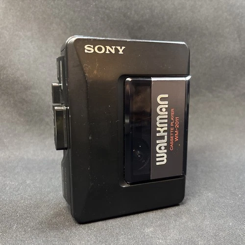 Vintage Sony Walkman Cassette Player WM-2011 Pre-Owned Parts or Repairs