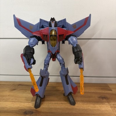 Transformers HASBRO 2007 Animated Voyager Class Starscream (Missing hands) READ