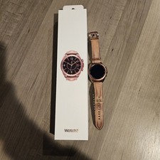 Samsung Watch 3 41mm Copper Bronze Original Box Leather Band W/extra Used Read