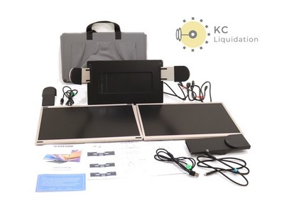 Kefeya S6 15.6'' 16:9 1920x1080 60Hz IPS Wide Triple Laptop Screen Extender