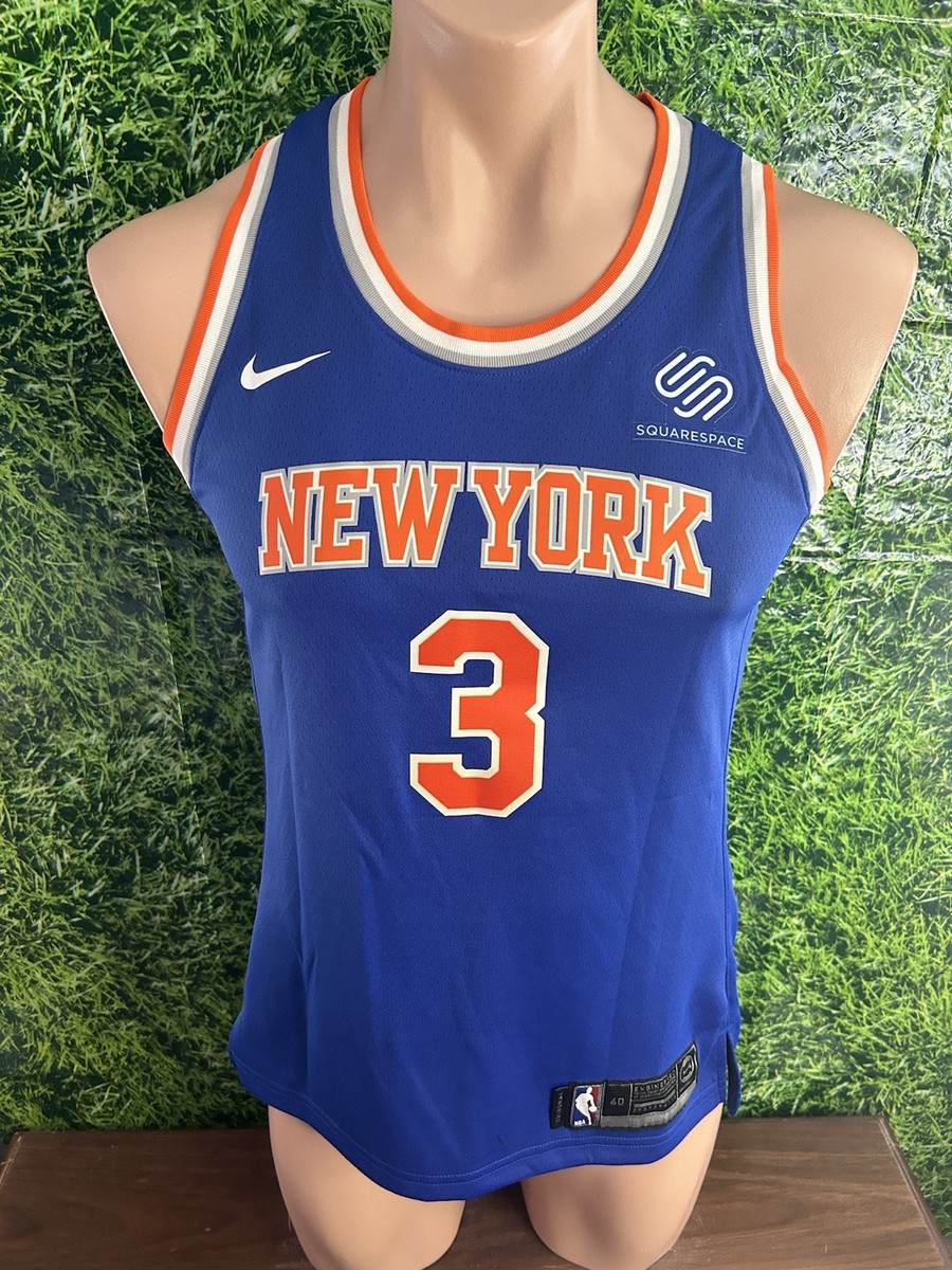 NBA New York Knicks Tim Hardaway Jr Youth Size 40 Blue