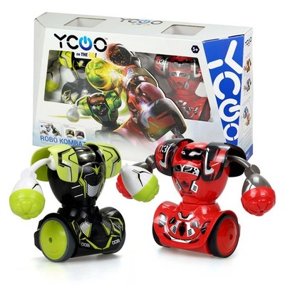 SilverLit Robo Kombat Doppelpack | 2er Pack Kampfroboter | Lichter und