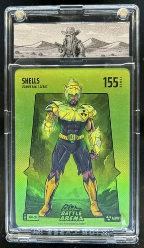 2026 Bo Jackson Battle Arena Griffey Shells Green Battlefoil SP SSP #GBF-50