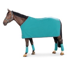 Decke Fleecedecke Abschwitzdecke von Eskadron Fleece in capri