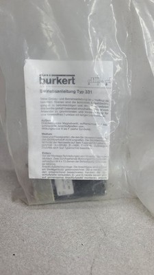 NEW Burkert 0331 T 2,0 CF SS 110v 50hz 08w solenoid valve US09716