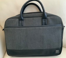 KNOMO LONDON LAPTOP BAG/BRIEFCASE.HERRINGBONE PATTERN