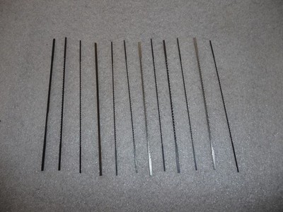 Genuine Unimat DB200 SL1000 Jig Saw blades assortment Emco # 1083 set of 12