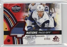 2025-26 SP Game Used Edition Team Finland 7/15 Urho Vaakanainen #4N-UV Patch 6o2
