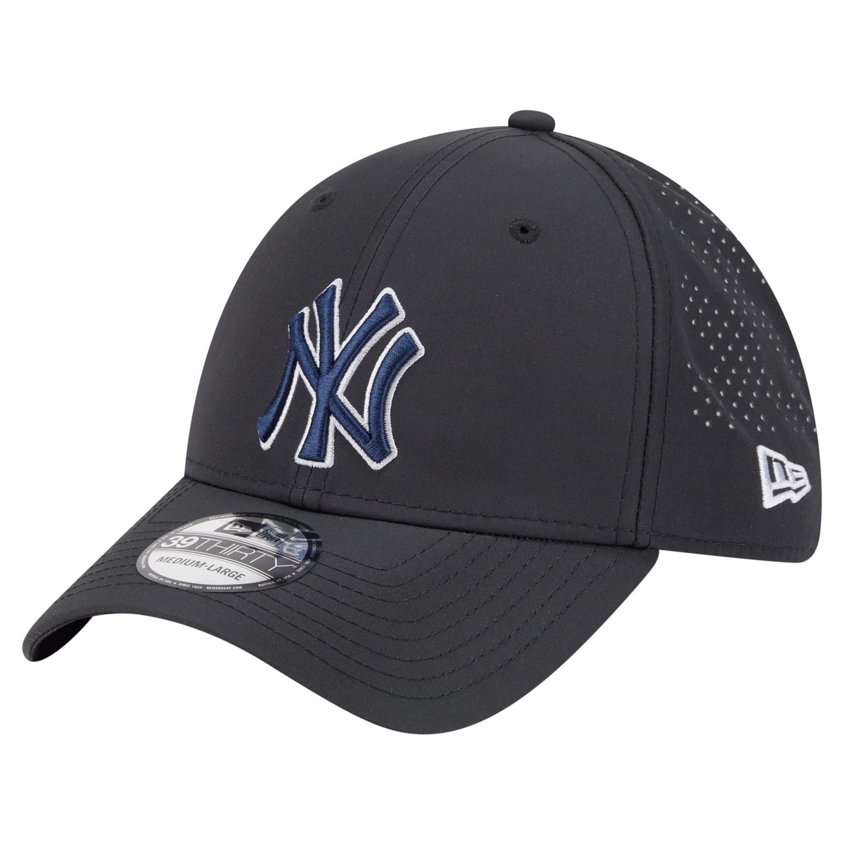 New Era 39THIRTY New York Yankees キャップ Men's New Era Black New York Yankees Night 39THIRTY Flex Hat