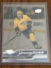 Jake Livingstone   2023-24 Upper Deck Young Guns Clear Cut #245
