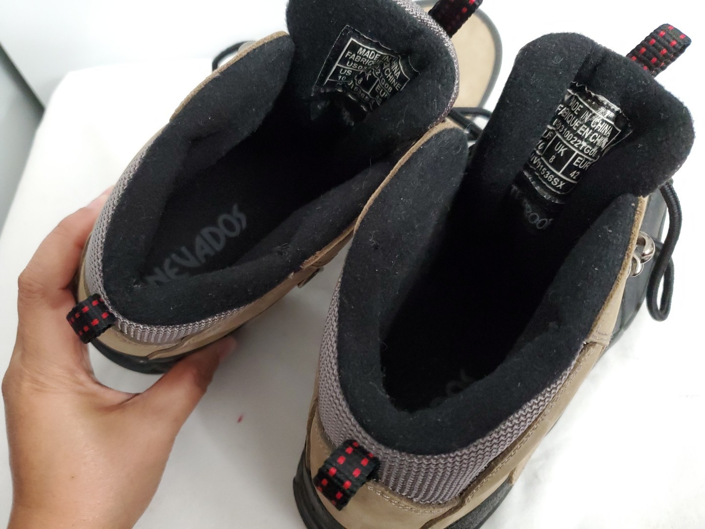 Nevados Anatomical Air Womens Waterproof Leather  Hiking Boots Size 10