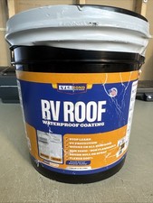Ever Bond RV Roof Coating - Liquid Rubber Waterproof Sealant - 1 Gallon