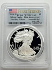 2016-W ASE American Silver Eagle $1 PCGS PF70 PR70 DCAM Lettered Edge FDOI Coin