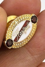Hartzell Helicopter Propeller 10K Gold Pin Service Employee Award Aviation
