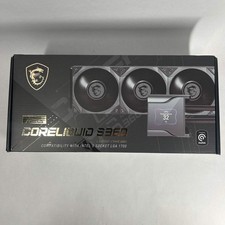 MSi Coreliquid S360 Black 9S6-6A0521-001 Liquid CPU Cooler AIO 