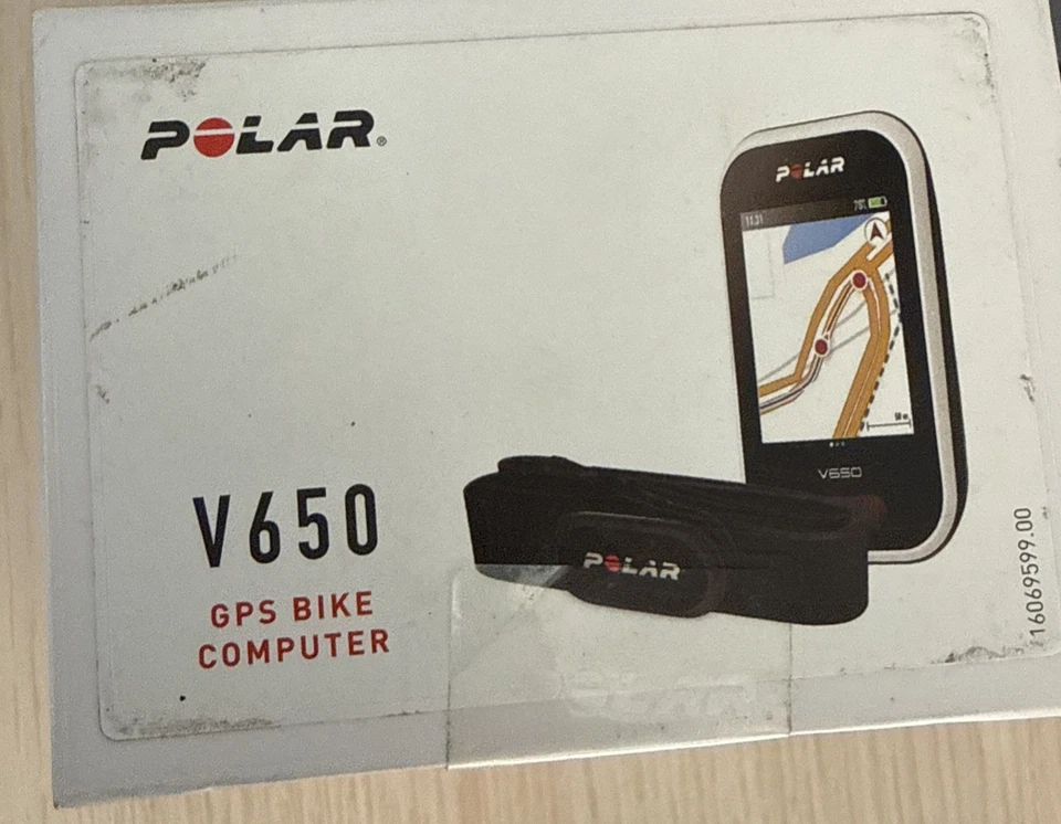 Polar V650 HR GPS Cycling Computer with Heart Rate Monitor – Works with Strava  - Image 3 of 3