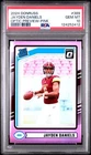 2024 Panini Donruss Rated Rookie Jayden Daniels #389 Optic Preview Pink Prizm